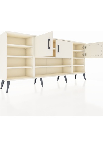 Arges Konsol 9 Raflı 3 Kapaklı 176x30x83 Aytaşı-aytaşı/çam Aytaşı/çam Arges Konsol 9 Raflı 3 Kapaklı 176x30x83 Aytaşı-aytaşı/çam Aytaşı/çam