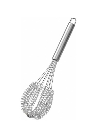 Helezon Yaylı Çırpıcı 304 Paslanmaz Çelik Makarna Çırpıcı & Çırpma Teli, Yaylı Spiral Tas