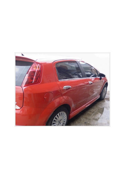 Fiat Grande Punto Krom Cam Çıtası 6 Prç. 2005 ve Üzeri P.  Çelik