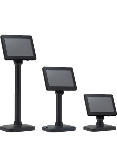 Pd700u 7 İnç Lec Müşteri Ekranı Ayaklı Bilgi Ekranı Müşteri Monitörü
