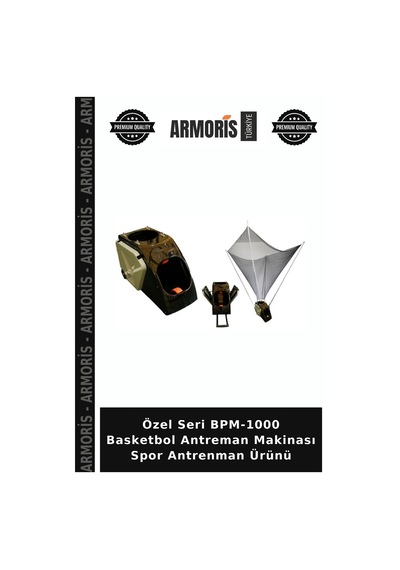 Özel Seri Bpm-1000 Basketbol Antreman Makinası Spor Antrenman Ürünü