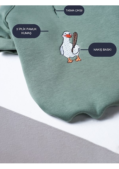 Duckdash Küçük ve Orta Irk Köpekler İçin Köpek Sweatshirt