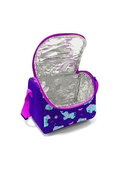 Coral High Kids Mor Pembe Fil Desenli Thermo Beslenme Çantası 11824