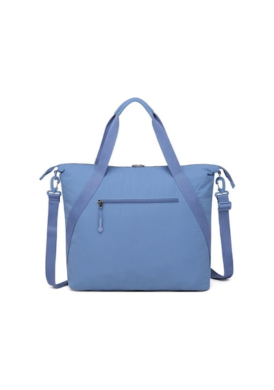 Smart Bags Mikro Poly Kumaş Büyük Boy Kadın Omuz Çantası 3335 Mavi 68627392