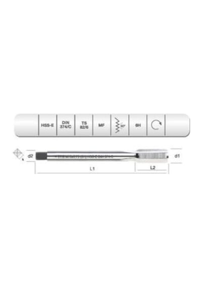 Evar Hsse Dın 374/c Makina Klvz. M24x2 6h