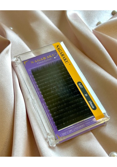Premium Profesyonel İpek Kirpik D Kıvrım 0.07 Kalınlık 10mm