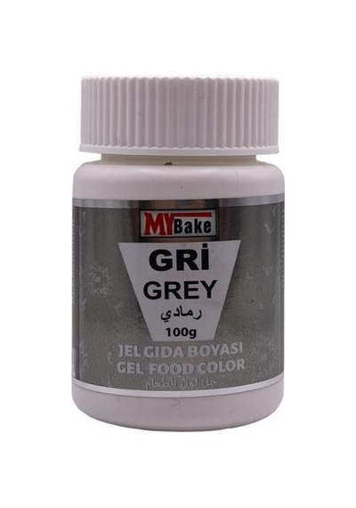 My Bake Jel Gıda Boyası Gri 100 G