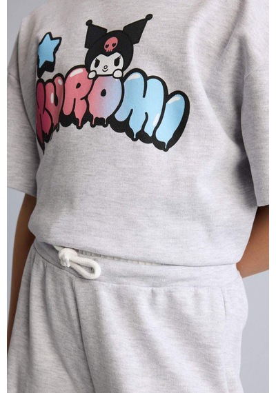 Defacto Hello Kitty 2li Takım Kız Çocuk H2756a826spgr28 Gri-gr28