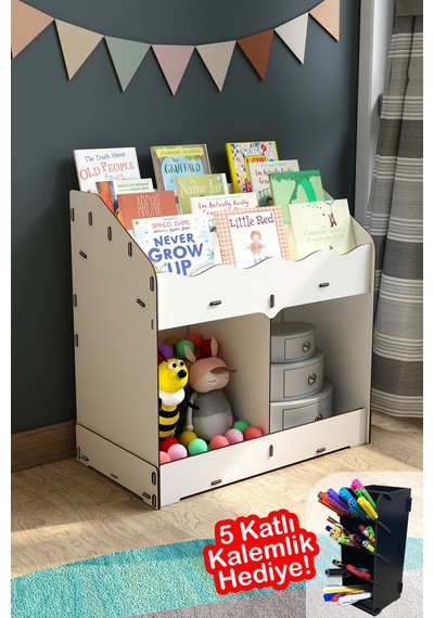Toby Ahşap Montessori Kitaplık Bebek Çocuk Odası Eğitici 6 Bölmeli İskandinav Tarz Raflı Kitaplık Beyaz - 681074137 Beyaz Toby Ahşap Montessori Kitaplık Bebek Çocuk Odası Eğitici 6 Bölmeli İskandinav Tarz Raflı Kitaplık Beyaz - 681074137 Beyaz