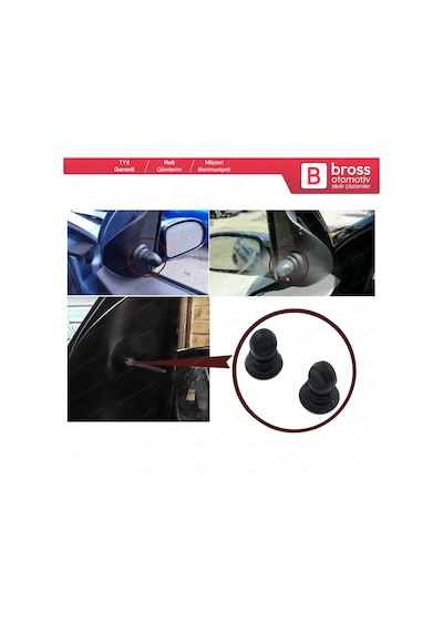 Ford Focus 1 için 2 Adet Manuel Yan Ayna Kumanda Ayar Kolu N11.6594