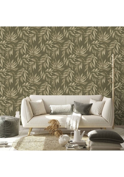 Yaprak Desenli Duvar Kağıdı, Ephes 1012-3, 10,60 M²