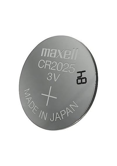 Maxell Cr2025 Piller, 5 Adet, Lityum, 3 V, 170 Mah, Gri