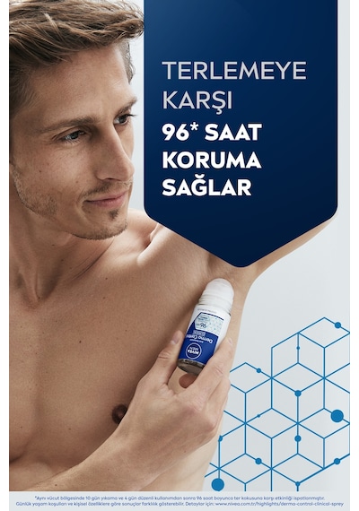 Men Erkek Roll On Deodorant Derma Control Clinical 50 Ml,96 Saat Koruma,c Vitamini,kararma Karşıtı Men Erkek Roll On Deodorant Derma Control Clinical 50 Ml,96 Saat Koruma,c Vitamini,kararma Karşıtı