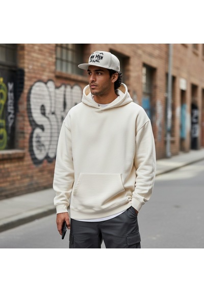 Hedea Minimal Script Bej Renkli Nakışlı Hip Hop Şapka