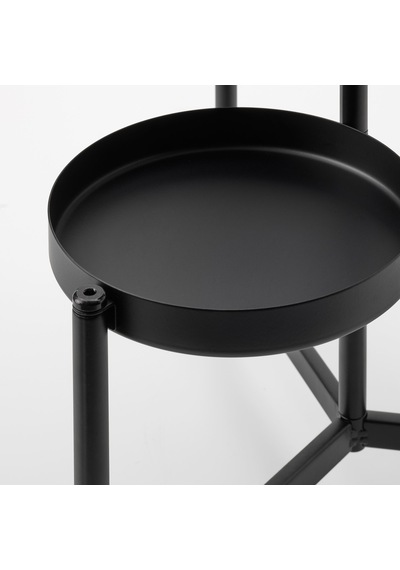 Ikea Olivblad Çiçeklik 58 Cm Siyah