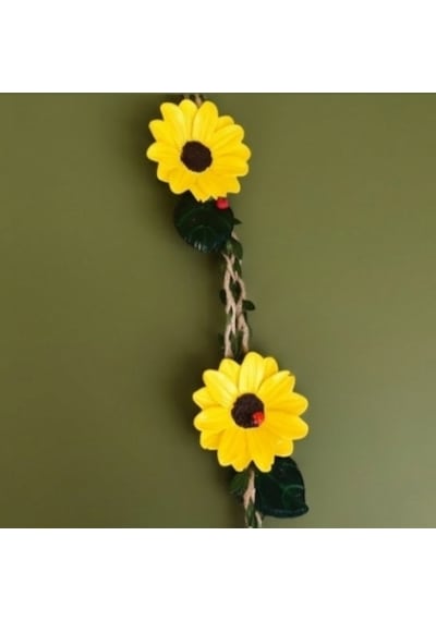 Ayçiçeği Duvar Süsü 16 Cm