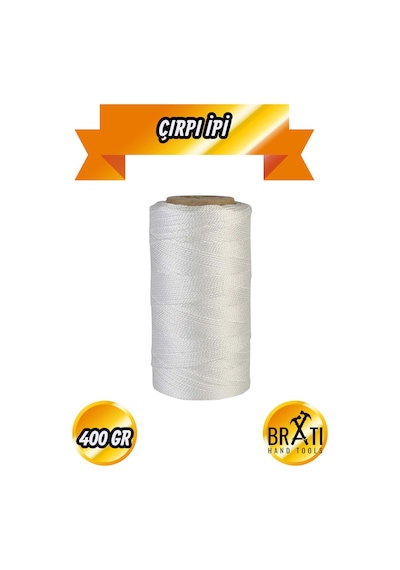 Çırpı İpi Duvarcı Sıvacı İnşaat Naylon Duvar İpi Uçurtma İpi 200 Gr 2 Adet