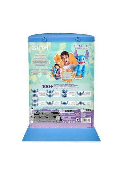 Disney Real Fx Stitch 46 Cm Elektronik Kukla Mavi
