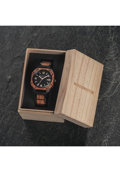 Woodwatch Zbr-al-wh1 Ww-rg-1kbbs Alpha Ahşap Erkek Kol Saati 41 Mm