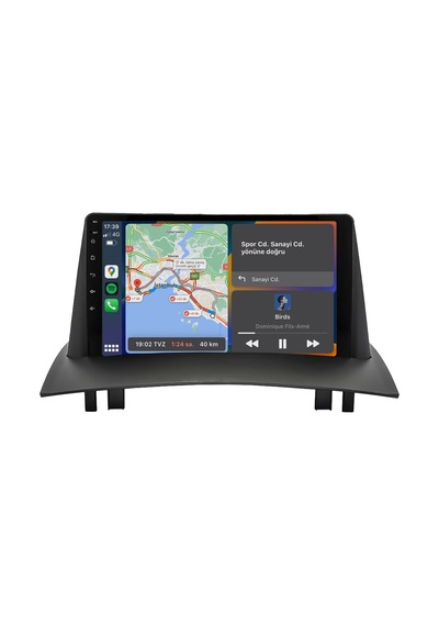 Renault Megane 2 Android Multimedya Sistemi 2004-2010 Crv-4444xaa