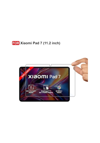 Xiaomi Mi Pad 7 11.2 Inç İle Uyumlu Tam Koruma Nano Esnek Tablet Kırılmaz Ekran Koruyucu