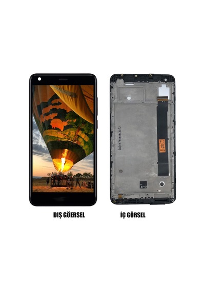 Teknonet Vestel Venüs V4 Uyumlu Lcd+dokunmatik+çıtalı - Beyaz