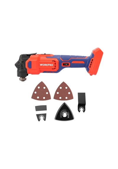 Workpro Wp393006 20volt Kömürsüz Şarjlı Devir Ayarlı Profesyonel Raspalama Ve Zımpara Aküsüz