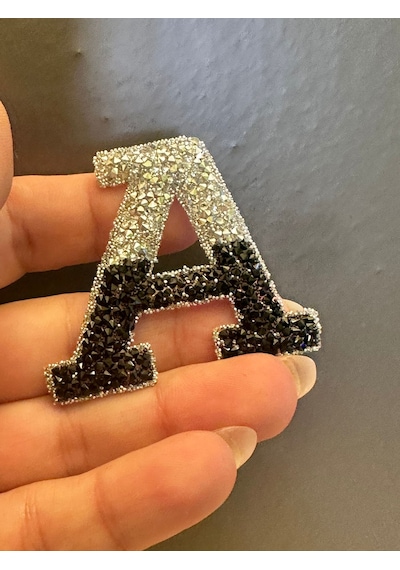 Ütü İle Yapışan A Harfi Arma 5x5 Cm
