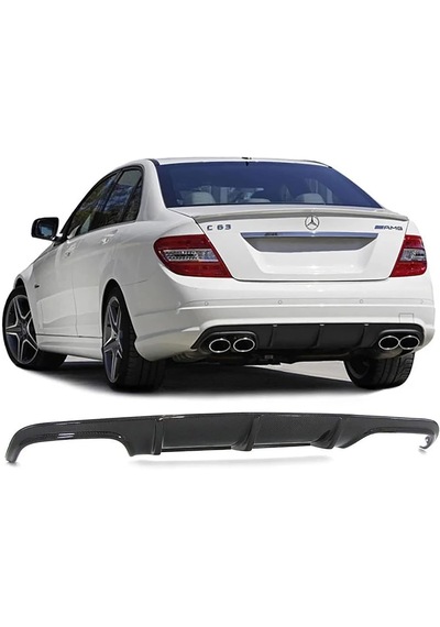 Mercedes C Serisi W204 2011-2014makyajlı Arka Tampon Eki Difüzör
