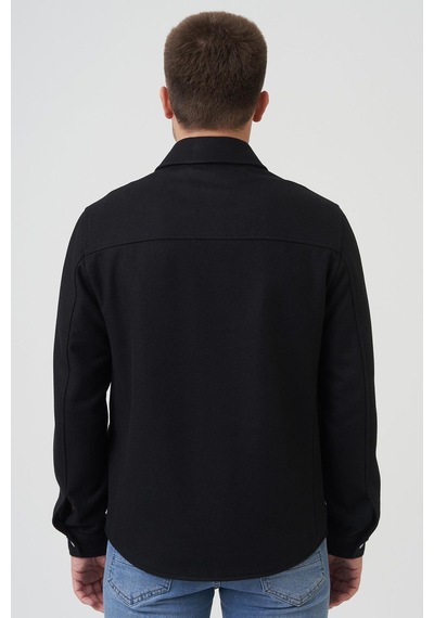 White Stone Los Angeles 58160 Slim Fit Mont Siyah-Siyah