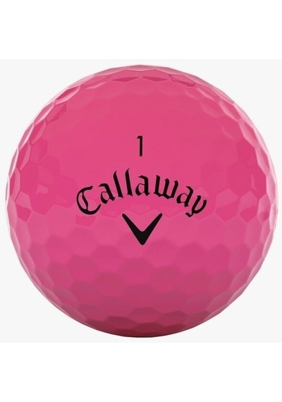 Callaway Reva Pembe Golf Topu - 3'lü Karışık