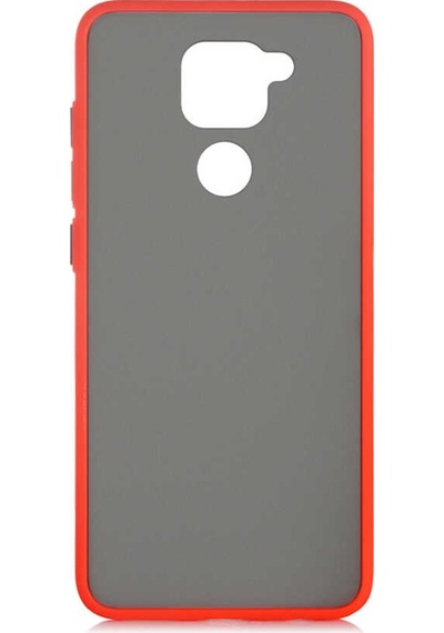 Xiaomi Redmi Note 9 Kılıf Zore Fri Mat Yüzey Renkli Kenar Kılıf