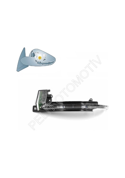 Audi A3 Sol Ayna Sinyali 8k0949101e 2009-2013