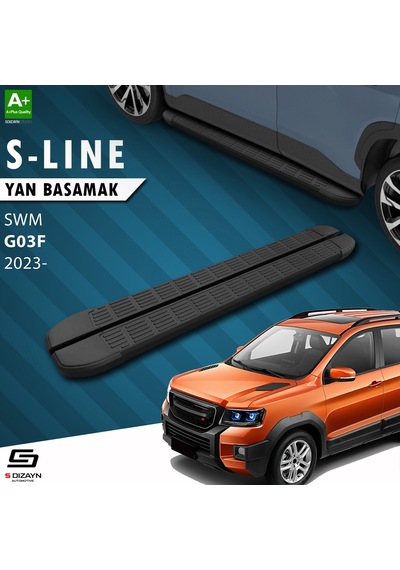 S-dizayn Swm G03f S-line Siyah Yan Basamak 193 Cm 2023 Üzeri A+ Kalite
