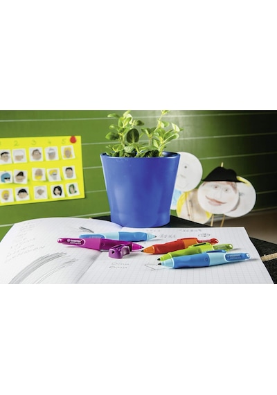 Easyergo 3.15 Sol - Ergonomik Mekanik Kurşun Kalem - Pembe & Lila Blister