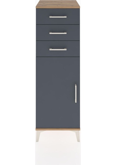 Hyperion Dolap 3 Çekmeceli Tek Kapaklı 44x44x134 Çam-antrasit Atlas Çam Hyperion Dolap 3 Çekmeceli Tek Kapaklı 44x44x134 Çam-antrasit Atlas Çam