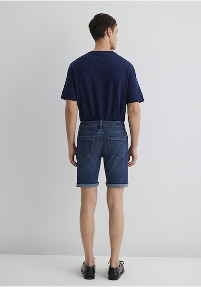 Mavi - Brian Premium Blue Koyu Vintage Mavi Jean Şort 0418489817 Koyu Mavi