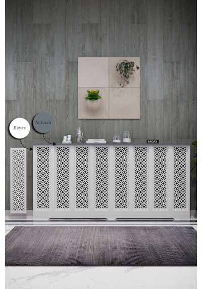 Petek Kaplama Modern Radyatör Kapatma Ünitesi Ön Panel Mdf Tasarım İç Ölçü 156 Cm Dış Ölçü 160 Cm Petek 156 Beyaz Üstü Antrasit D4 Petek Kaplama Modern Radyatör Kapatma Ünitesi Ön Panel Mdf Tasarım İç Ölçü 156 Cm Dış Ölçü 160 Cm Petek 156 Beyaz Üstü Antrasit D4