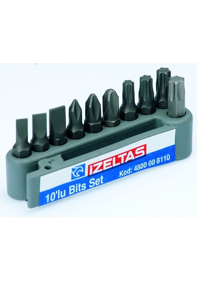 İzeltaş Bits Set 25 MM 10 Lu 4800008110