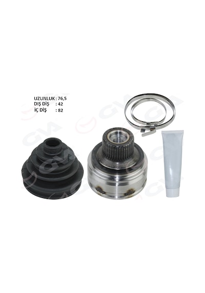 Gva Aks Kafası Dış A4-a5-q5 1.8 Tfsi-2.0 Tdi 08- Caga-caba-cabb-cdha-cdhb 1.8 Tfsi-2.0 Tdi Gva 4475269k 8k0498099b 8k0407305c