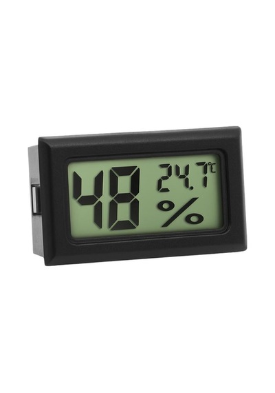Perlotus Dijital Lcd Nem Sıcaklık Ölçer Mini Termometre