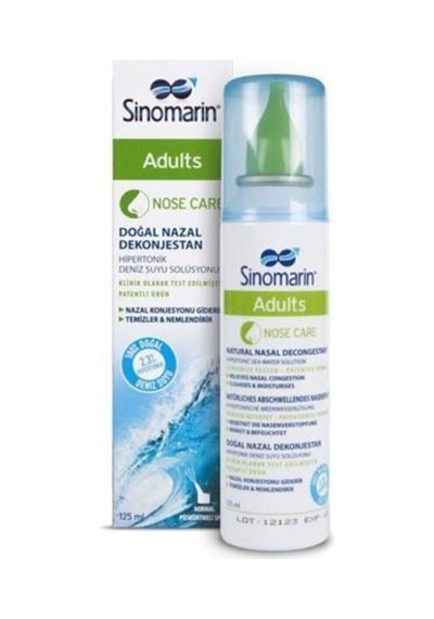Sinomarin Adults Yetişkinler Için Deniz Suyu 125 Ml