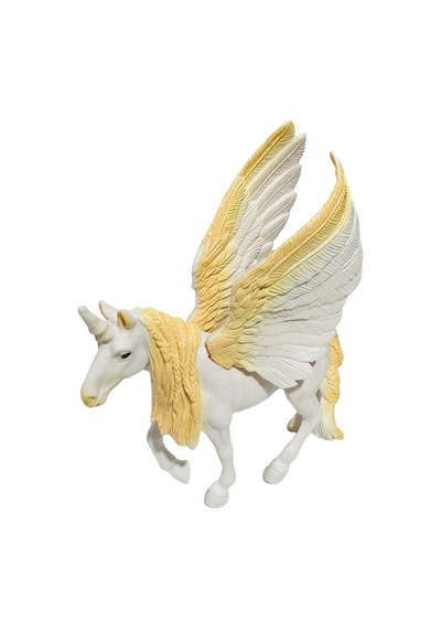Unicorn Hayvan Seti Et Malzeme Pony At 4lü Set Oyuncak Ayakta Durabilen