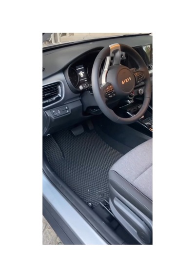 Kia Stonic Araca Özel Yeni Nesil Akıllı Oto Paspas Siyah Siyah