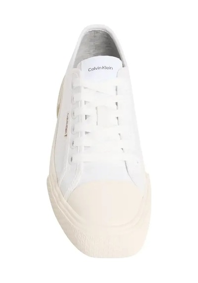 Calvin Klein Vulc Lace Up Canvas, Ybr Beyaz Kadın Spor Ayakkabı