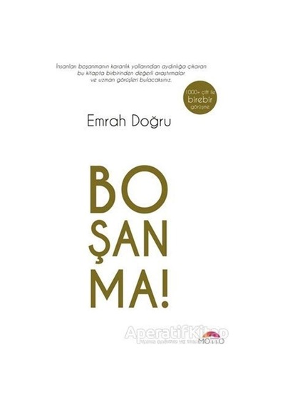 Boşanma! - Emrah Doğru - Motto Yayınları