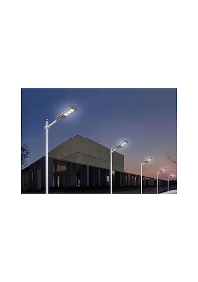 Cata Ct-4692 Solar Güneş Enerjili Uzaktan Kumandalı Bahçe Sokak Aydınlatma Lambası 6400k 180w