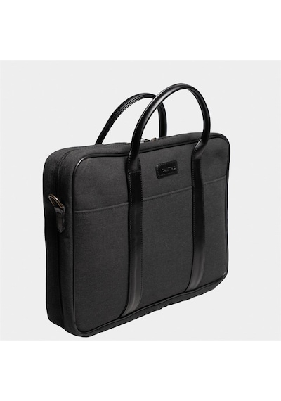 Çantaş Retro Kanvas 35x23 Evrak Ve Laptop Çantası 13 İnç Siyah