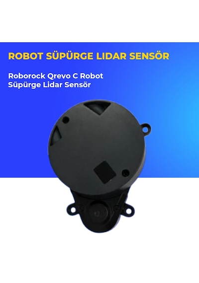 Roborock Qrevo C Robot Süpürge Lidar Sensör