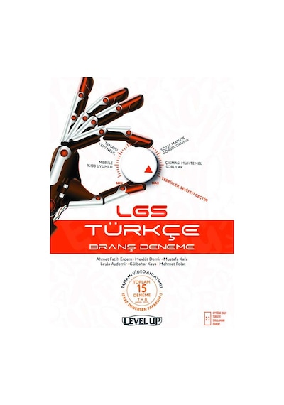 8.Sınıf LGS Türkçe Level Up 15'li Deneme- Tammat  Yayıncılık